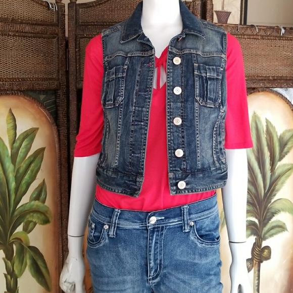 Express Jackets & Blazers - Express Jean vest